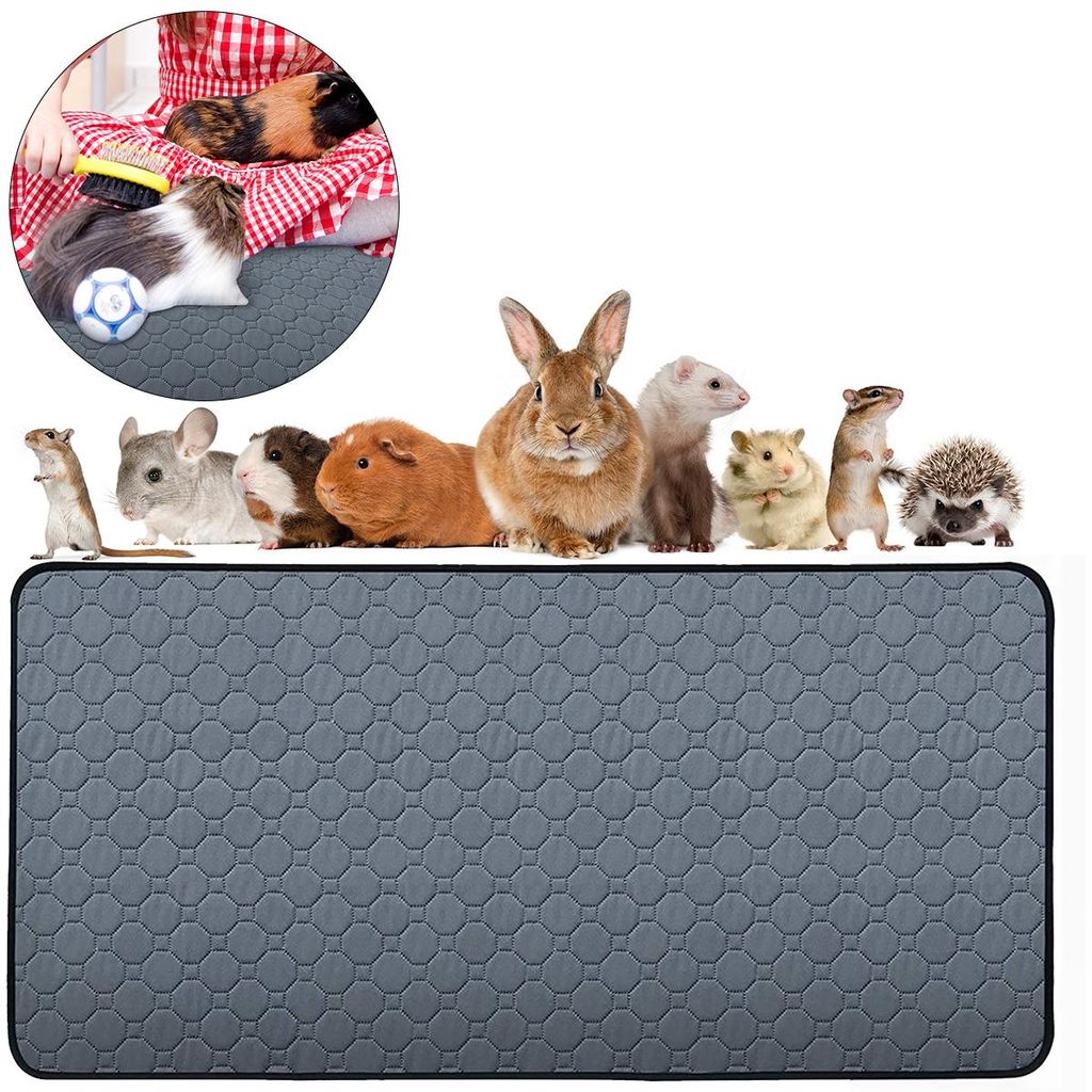 Haustier Urinmatte 60x120cm, wasserdicht, rutschfest, wiederverwendbar, für Hundebett, Boden, Sofa oder Auto