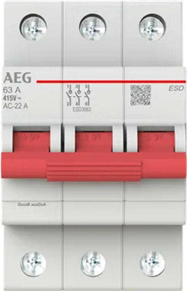 Rozłącznik AEG 3P 63A (2CDD273188R0063) Zdjęcie produktu 