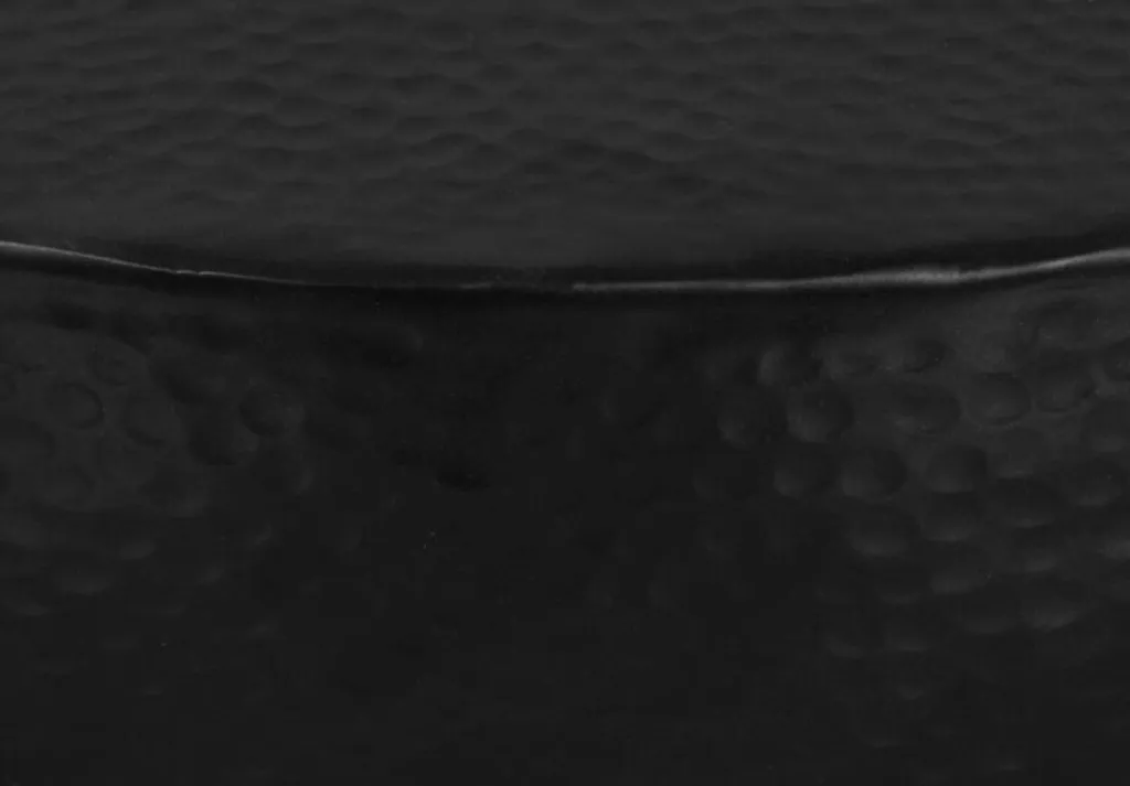 Table d'appoint de salon noire 70 cm pour décoration moderne et épurée - 5