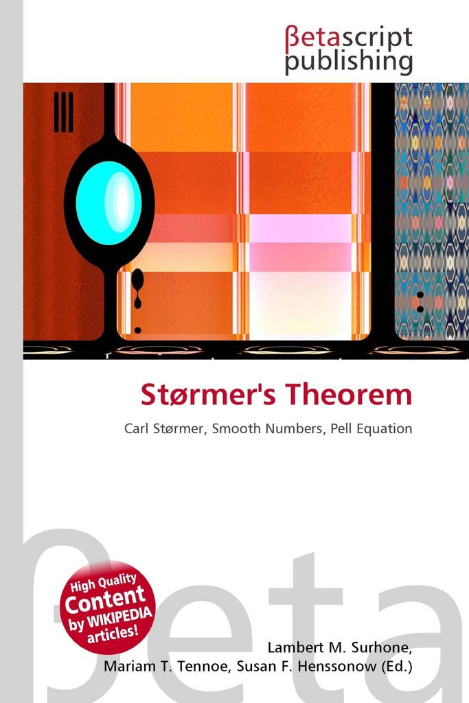 Størmer's Theorem