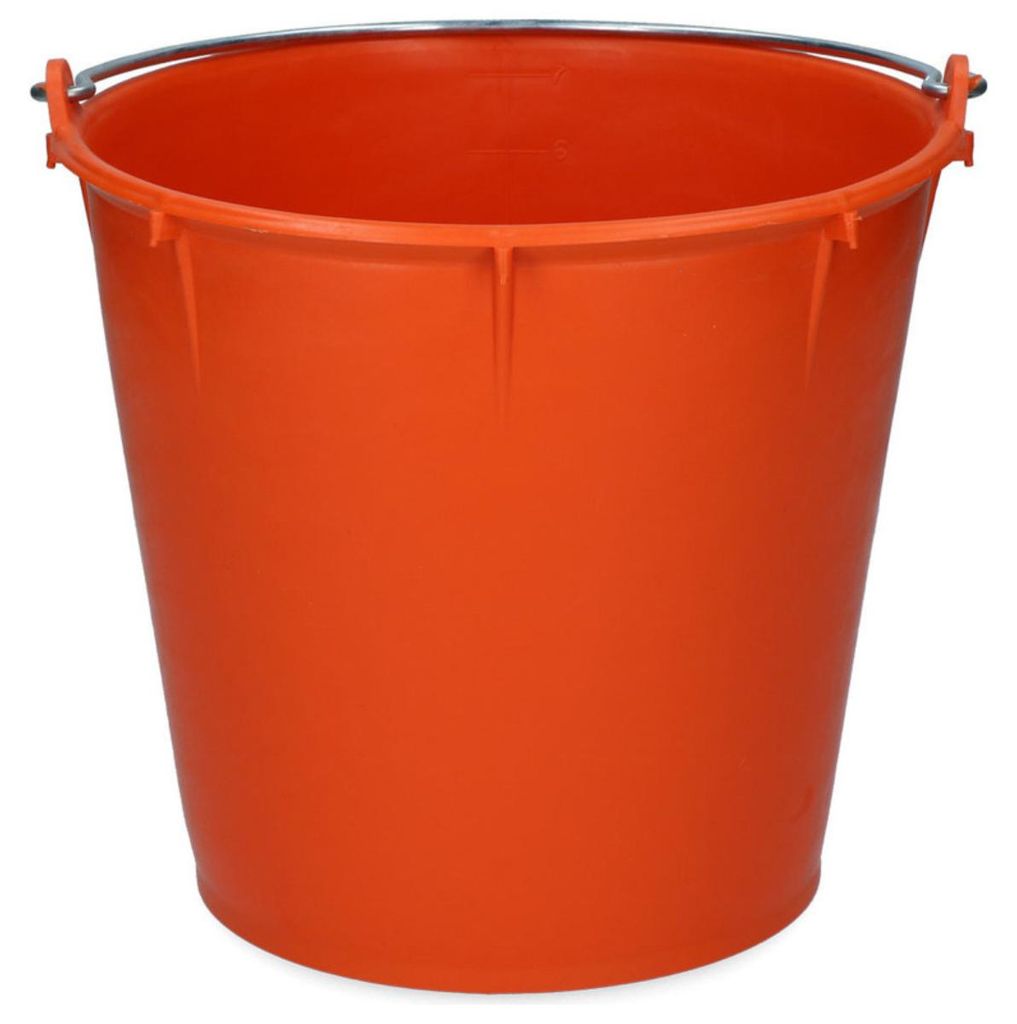 Hofman Animal Care Eimer mit Griff orange, Fassungsvermögen: 7 Liter