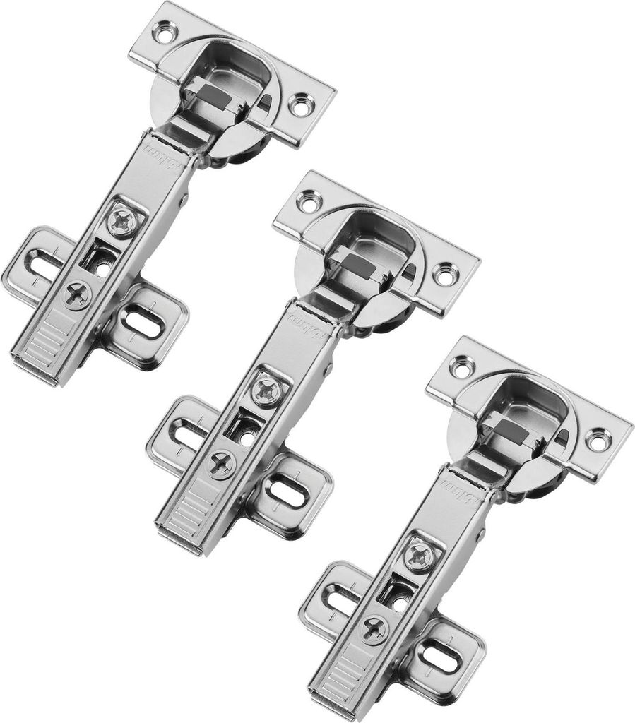 3x Blum Topfband 71B3550 Eckanschlag inkl. MPL 173L6100 + Schrauben