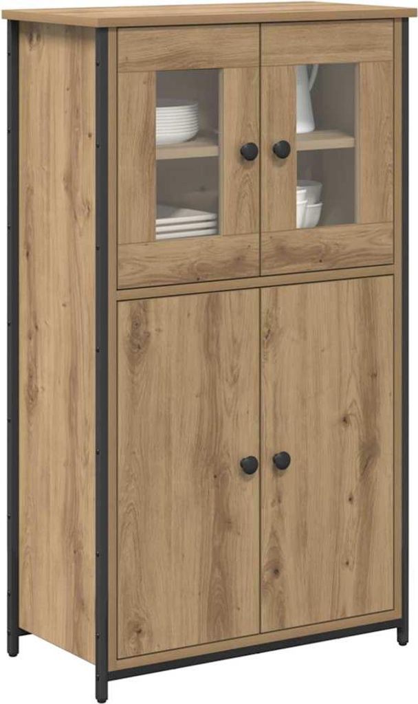 "im Sonderangebot"Highboard Modernes Design - Mehrzweckschrank Anrichte - Kommde für Flur - Artisan-Eiche 62x32x106,5 cm Holzwerkstoff DEMöbel 25...