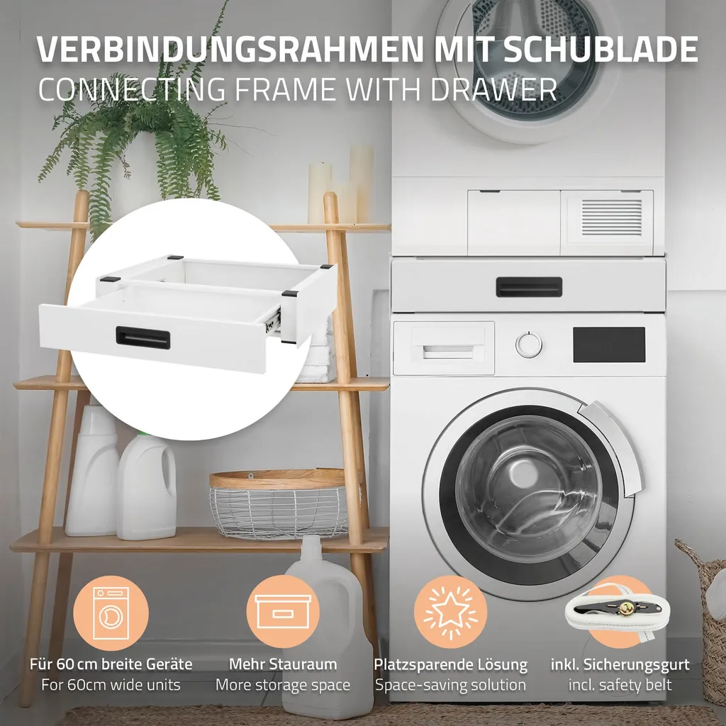 ML-Design Spojovací rám pro pračku a sušičku | Kaufland.cz