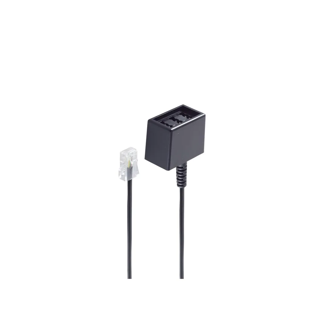 Acquista Shiverpeaks BS71280-8 - Cavo Telefonico Nero 0.15m TAE