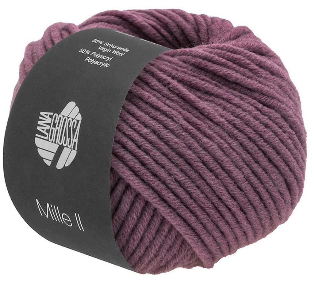 Lana Grossa - Mille II 0170 mauve Produktbild 