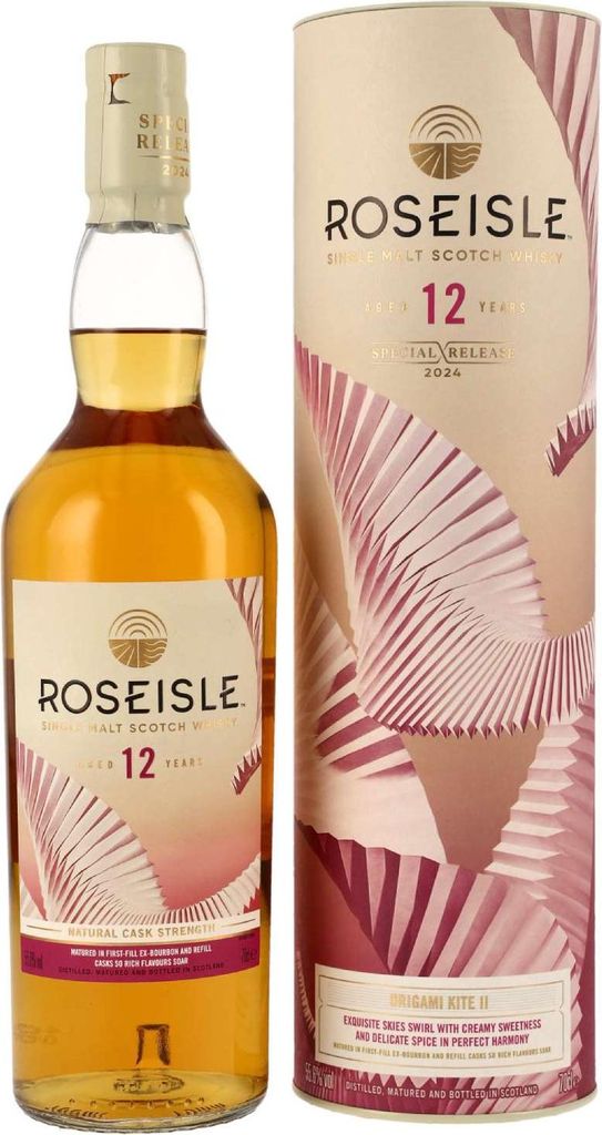 Roseile 12 Jahre - Special Release 2024 - Origami Kite II - Single Malt Scotch Whisky
