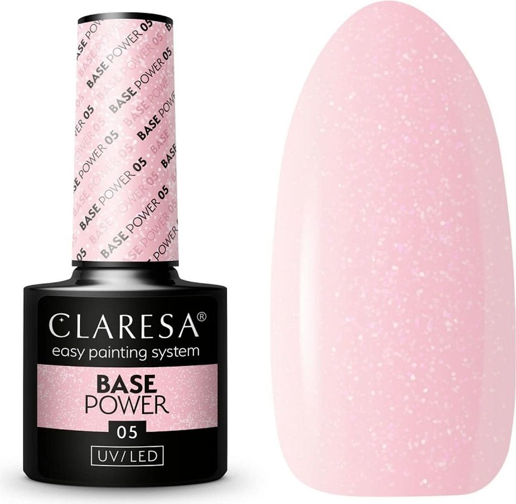 CLARESA Base Power Base für Hybrid-Nagellack Nr. 05 5 g Produktbild 