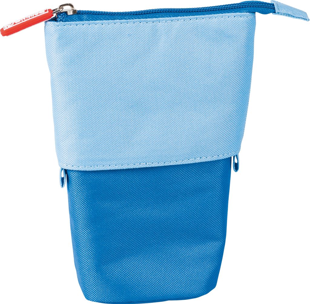 BRUNNEN Etui und Stiftköcher blau Produktbild 