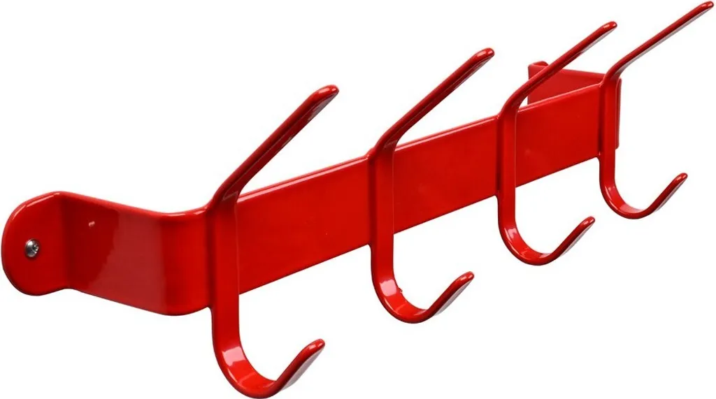 Rangement selle Stubbs Shelfie BZ5366 Rouge - Idéal pour écurie et box