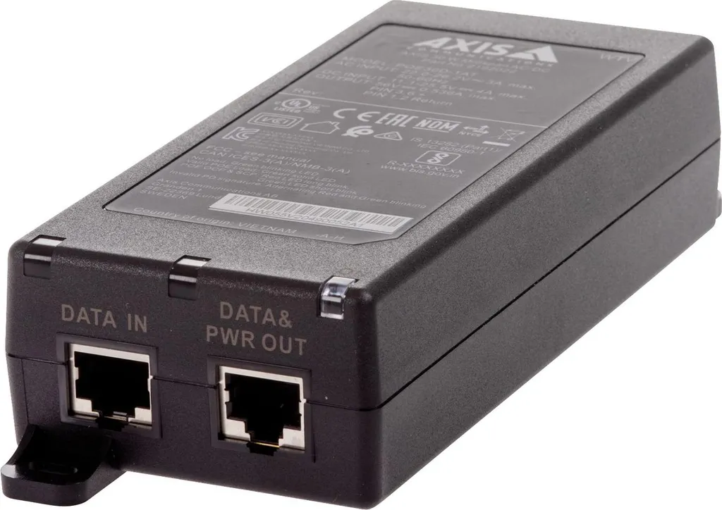 Injecteur AXIS 02208-001 : Solution au Manque de Puissance PoE Caméra