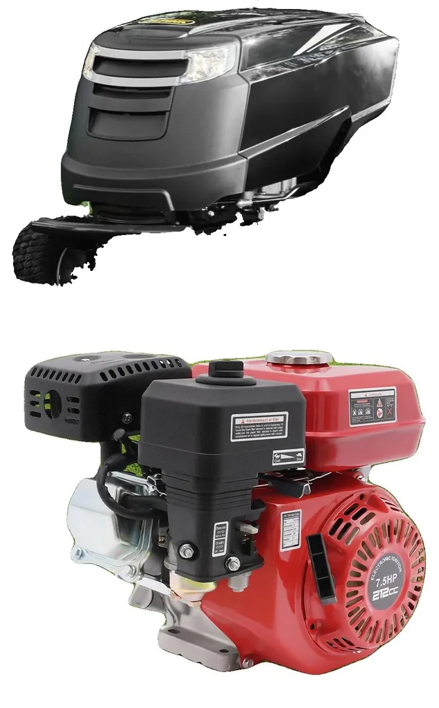 Moteur de substitution 4 temps 4000W pour karcher et plaque vibrante