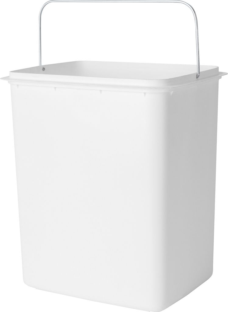 Hailo Inneneimer 18l aus Kunststoff reinweiss für ProfiLine Solid Öko duo 22/M, trio 33/L