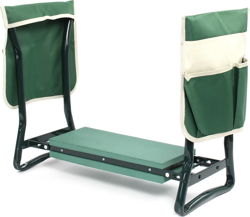 Toboli Sgabello Giardinaggio 2-in-1: Robusto, Pieghevole, 150kg