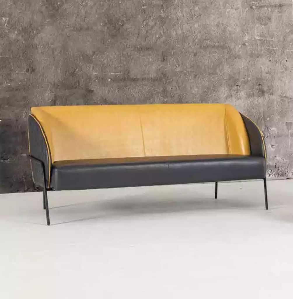 Modernes Luxus Sofa Set Zweisitzer Sessel Arbeitszimmer Design Möbel 2+1