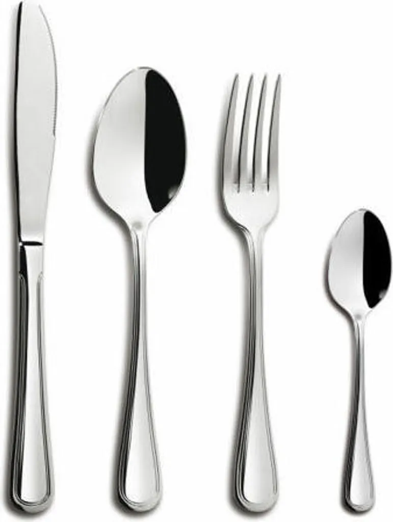 Comas 7124 Ingles S Set Posate Acciaio 18/10 Alta Resistenza 24 pz