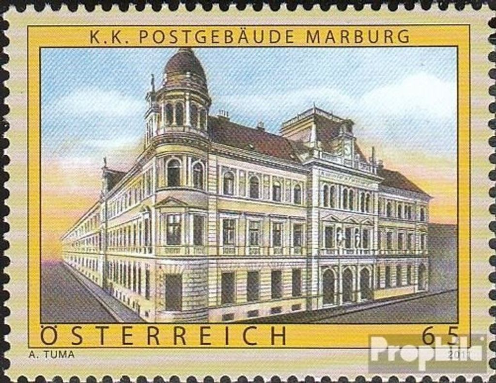 Briefmarken Österreich 2011 Mi 2906 (kompl.Ausg.) gestempelt Marburg an der Drau