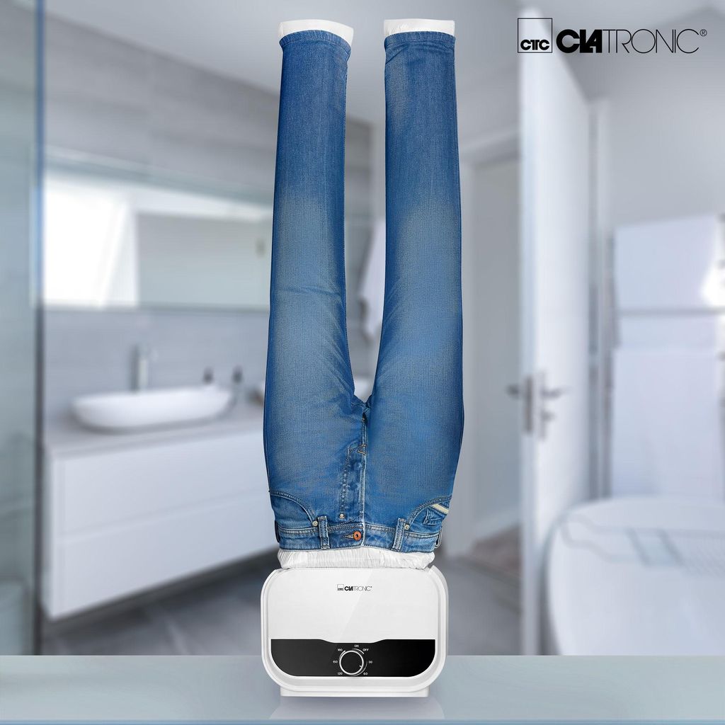 CLATRONIC HBB 3734 Défroisseur vapeur vertical 1200 W Blanc Image du produit 