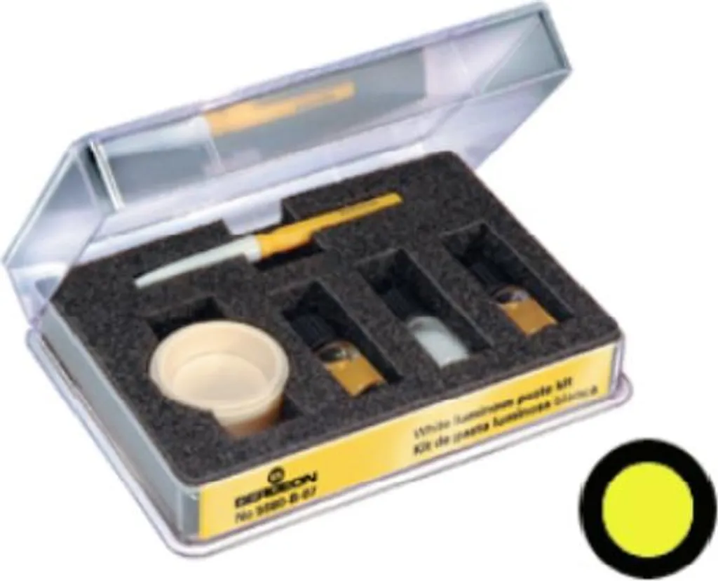 Réparer la Luminescence d'un Cadran de Montre - Pâte Jaune Bergeon 5680