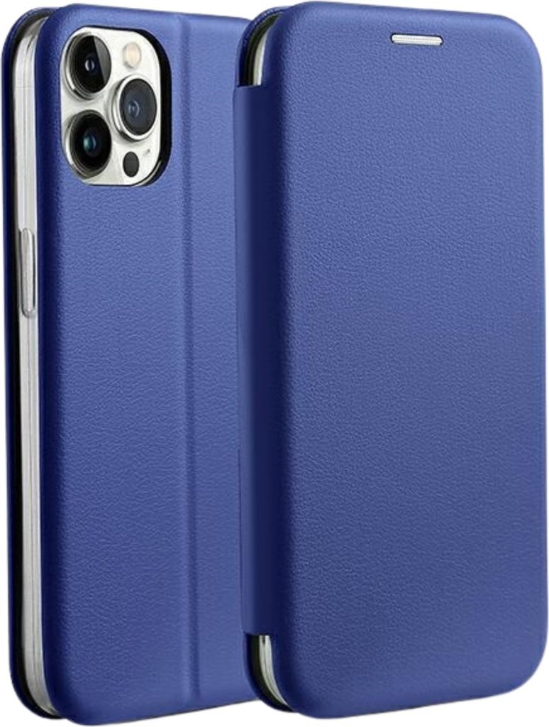 Beline Book Magnetic iPhone 15 Pro 6,1" Hülle blau/blau Schutzhülle