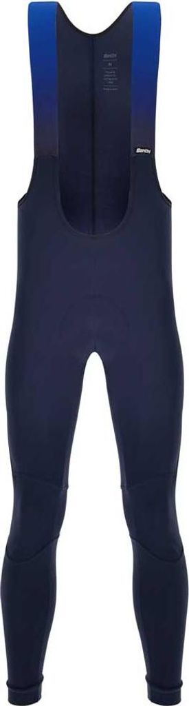 Santini Prime Winter Lange Trägerhose Blau S Herren Blau S