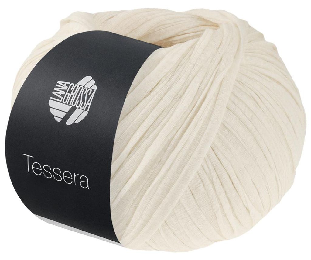Lana Grossa - Tessera 0019 creme Produktbild 