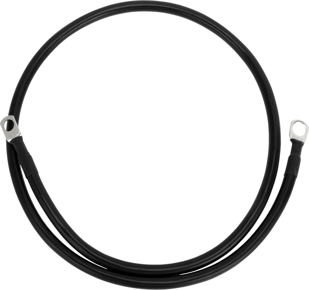 1 Stk. Universal Batterie-Wechselrichter-Kabel 3/8" Lug 5/16" Lug 3FT Batteriekabel 5 AWG Gauge Schwarz Verzinntes Kupfer