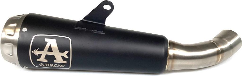ARROW Auspuff DARK PRO-RACE Edelstahl für Yamaha YZF-R3 Produktbild 