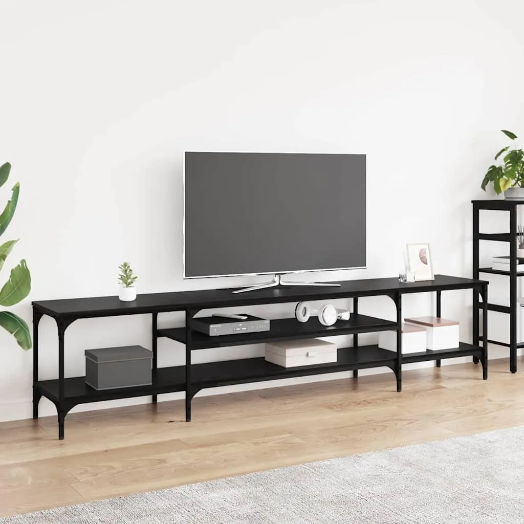 Maison Exclusive Mobile TV Nero 201cm - Crea il tuo Cinema in Casa