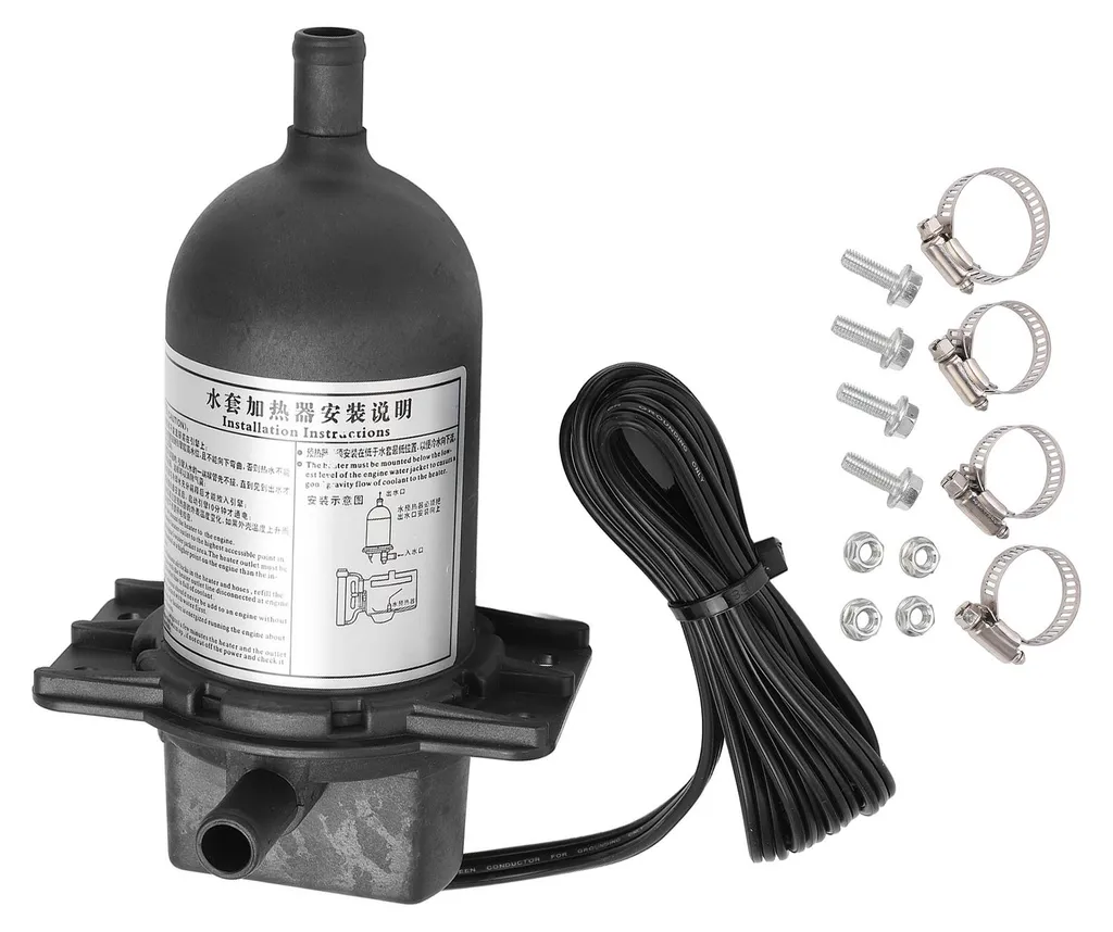 Chauffe-eau de préchauffage moteur anti-usure 500W en circuit fermé