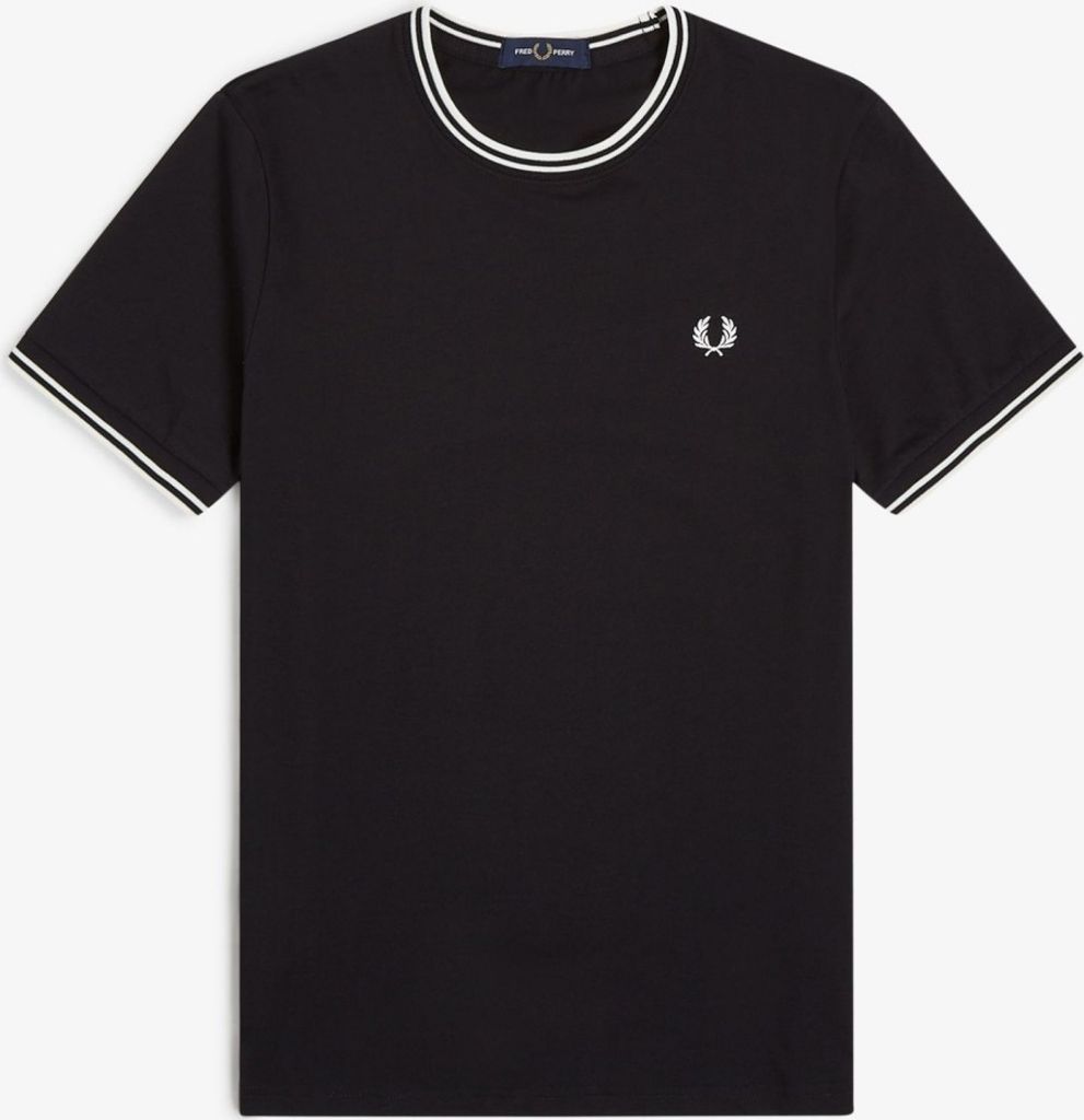 Fred Perry Rundhals T-Shirt für Herren