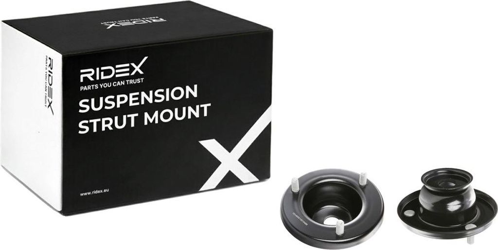 RIDEX 1180S1071 Federbeinstützlager Vorne für FIAT Fullback Pickup (502, 503) für MITSUBISHI L 200 / Triton Pickup (KJ, KK, KL)