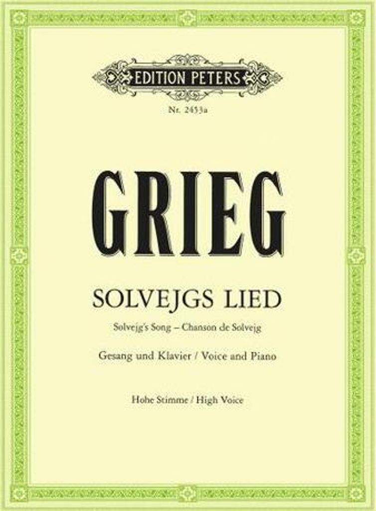 Solveig's Song (Hohe Stimme)