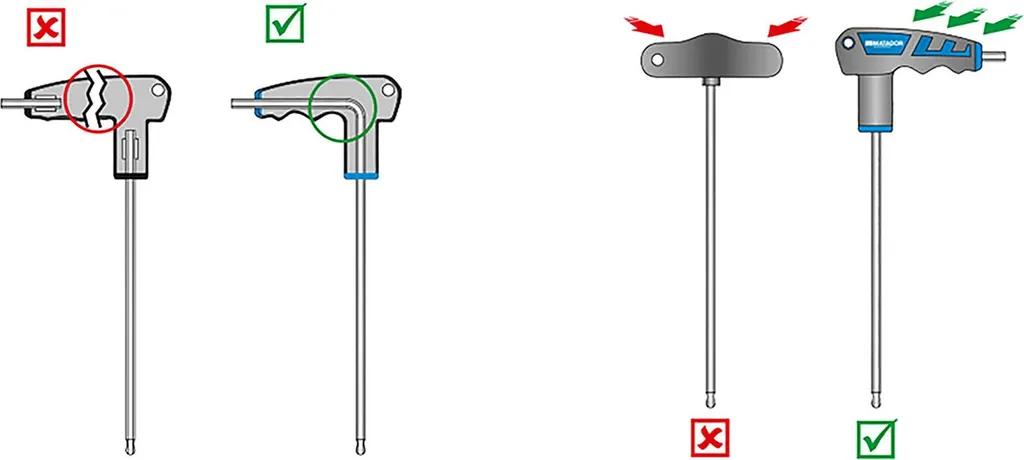 Cacciavite Offset TX 5 con Impugnatura a T - TORX Professionale - 4
