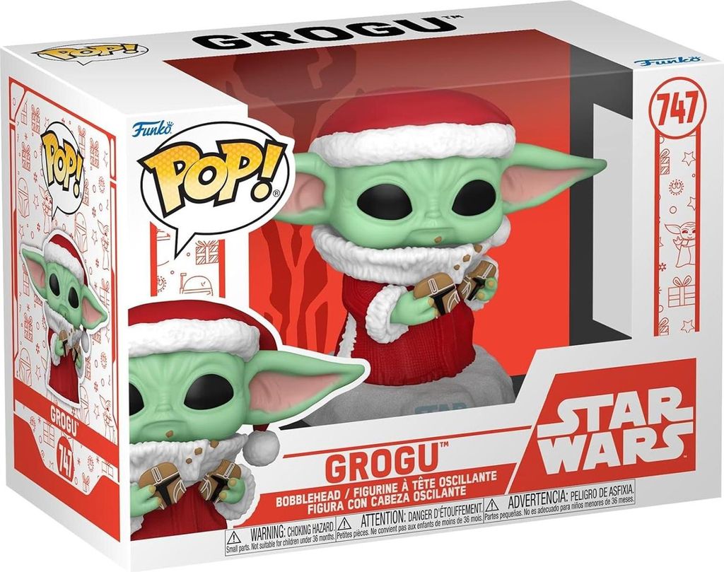 Figurka FUNKO Pop! Star Wars Grogu z Ciasteczkiem Zdjęcie produktu 