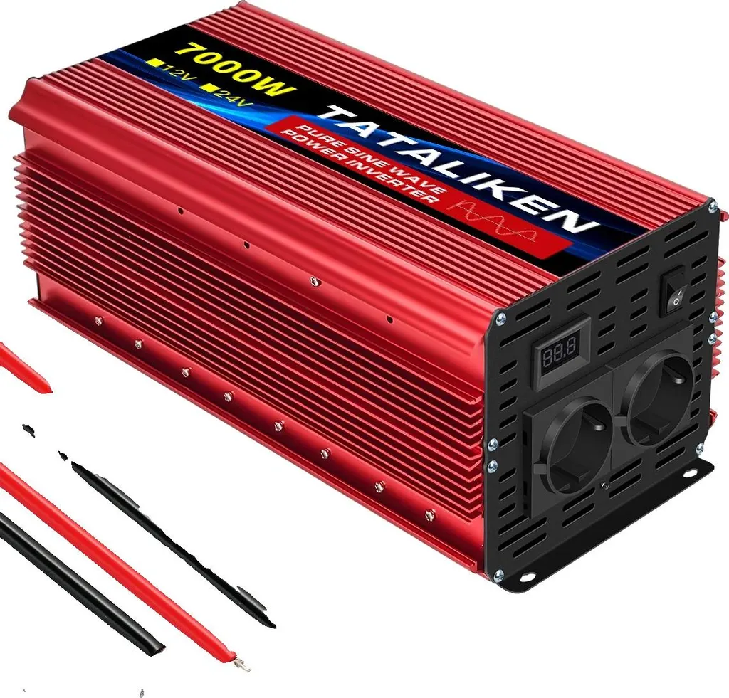 Onduleur 24V 220V 7000W pour Site Isolé et Camping-Car - Europa-a Pur Sinus