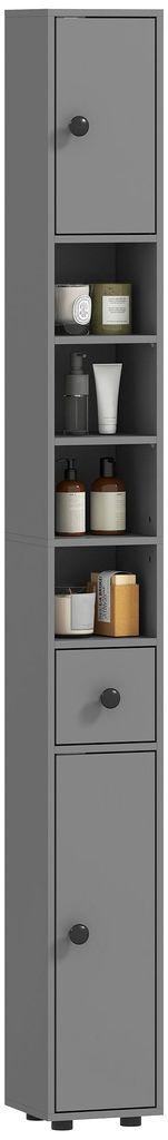 kleankin Badezimmerschrank schmal, Hochschrank mit Produktbild 