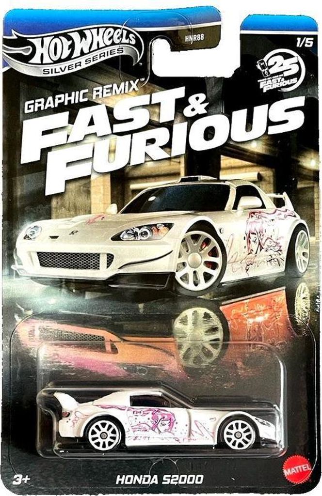 Hot Wheels Fast & Furious JBY44, Auto, 3 rok / roky, Kov, Obrázok produktu 