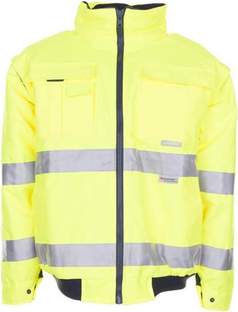 Größe XL Herren Planam Warn-/Wetterschutz Pilotenjacke Uni uni-gelb Modell 2044