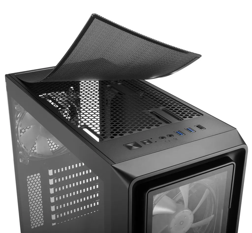 Boîtier Sharkoon TK4 RGB : Solution de Refroidissement pour PC Gaming ATX