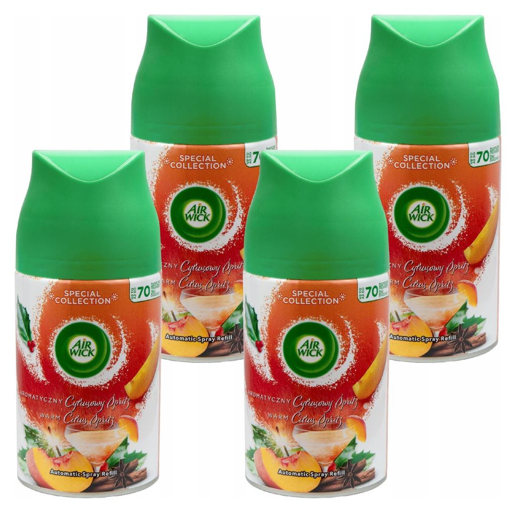 Air Wick 4x250Ml Lufterfrischer-Nachfüllpack, Nachfüllpack Produktbild 