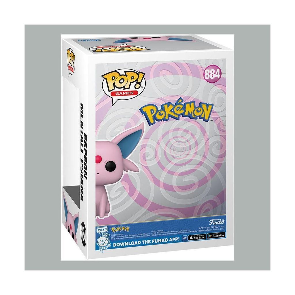 Pokemon POP! Games Vinyl Figur Espeon (EMEA) 9 cm Produktbild 7