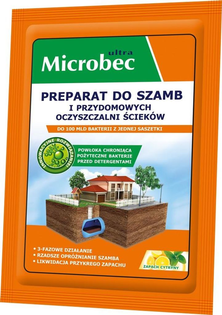 Microbec Ultra Bakterie Do Szamba Proszek Do Szamb Zdjęcie produktu 