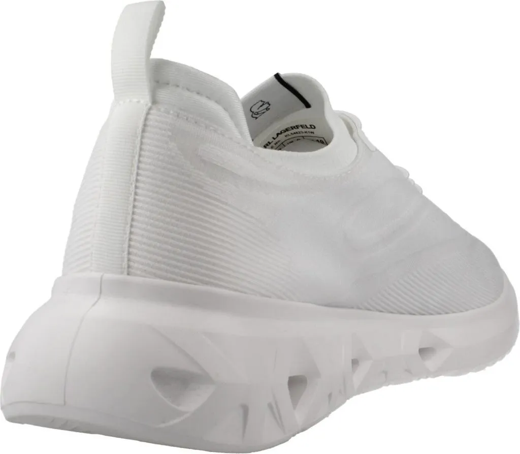 Baskets Blanches Karl Lagerfeld Kite Run Knit Confortables et Légères - 3