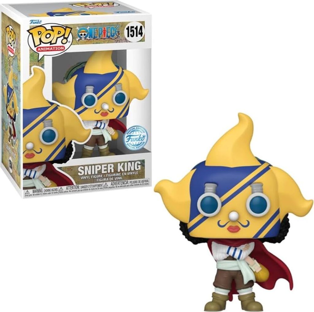 Statuetta Funko POP One Piece 1514 Sniper King Special Immagine del prodotto 