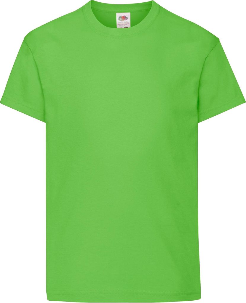Fruit of the Loom - "Original" T-Shirt für Kinder FK3081 (116) (Limone)