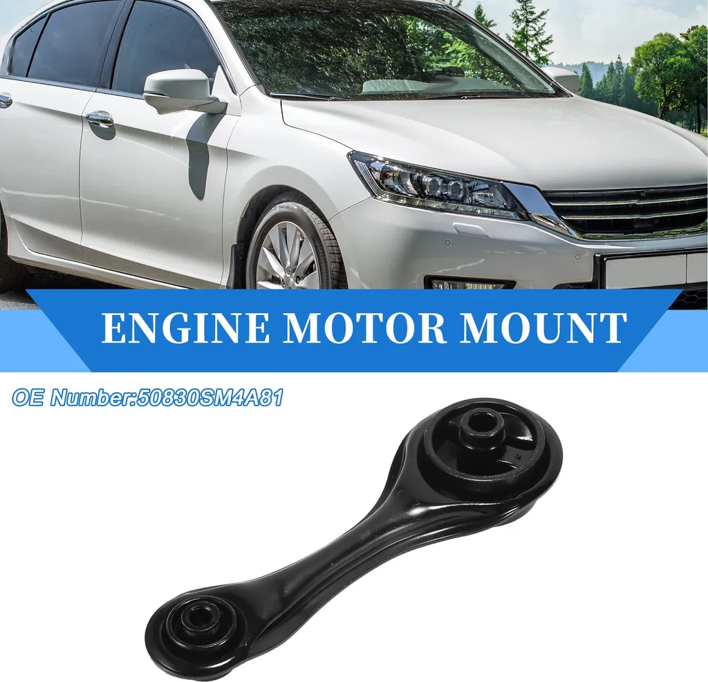 Support Moteur Fer Noir pour Honda Accord 2.2L At 1990-1993 - Haute Robustesse