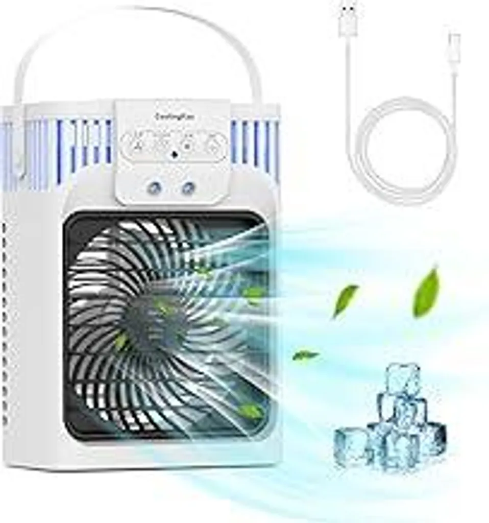 Condizionatore Portatile per Bambini e Casa | Silenzioso 1200ml