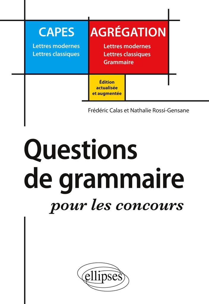 Questions de grammaire pour les concours - 2e édition