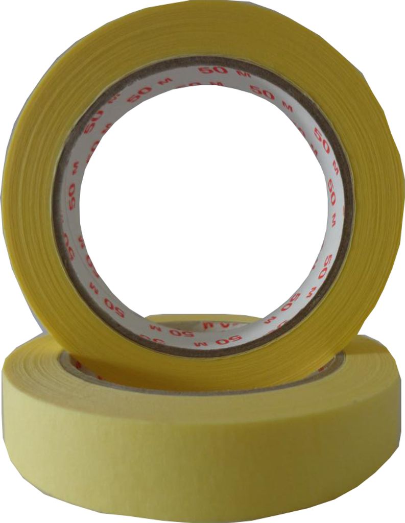 10x Kreppband Abdeckband Abklebeband Malerkrepp 19mm x 50m Produktbild 